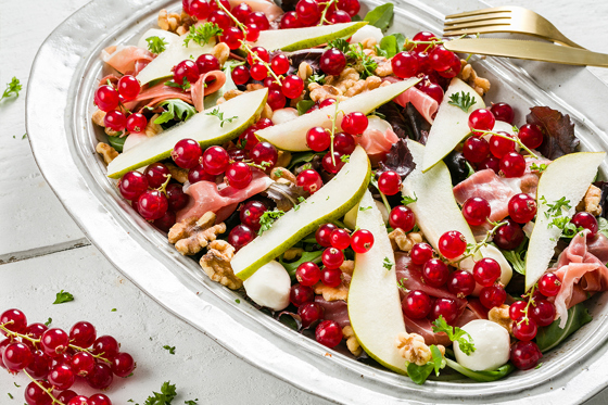 Salade Met Rode Bessen