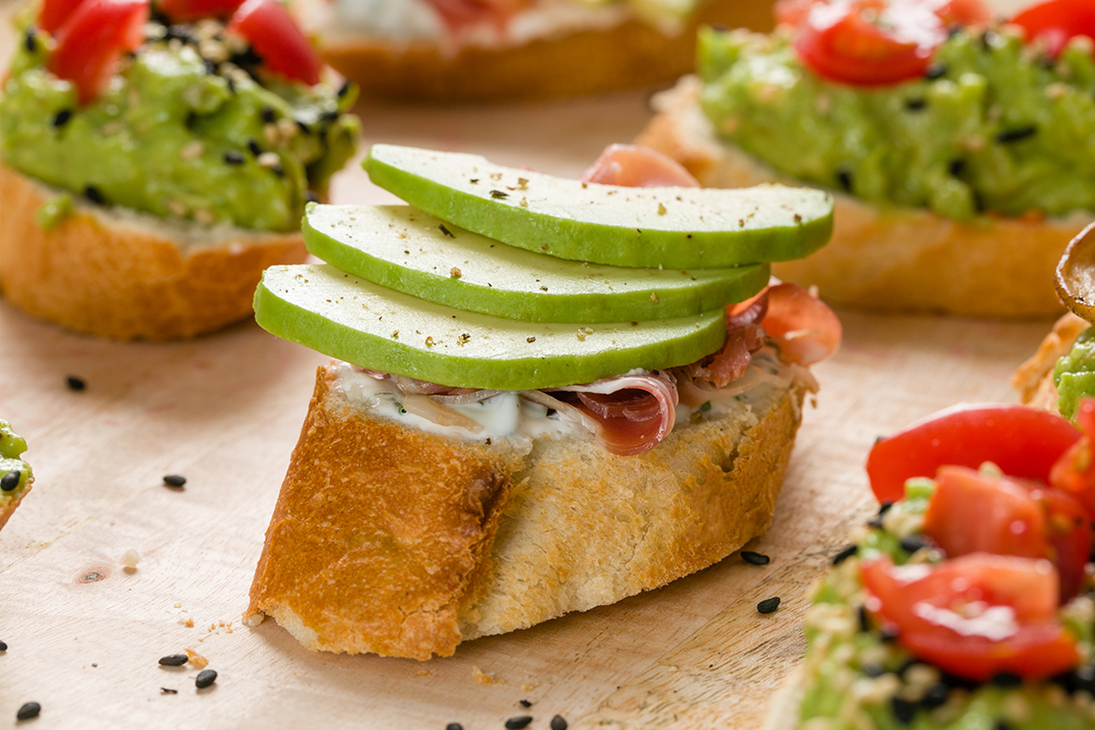 Crostini Met Avocado