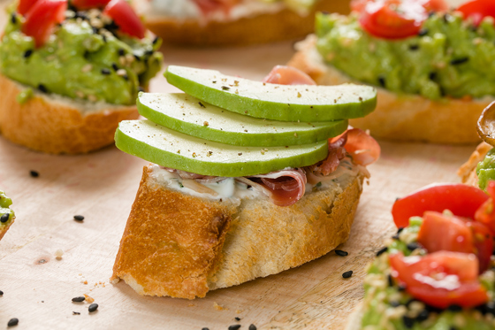 Crostini Met Avocado