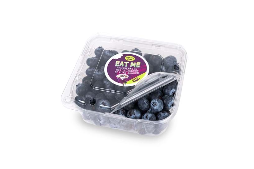 EAT ME Blueberry Plastic Bowl