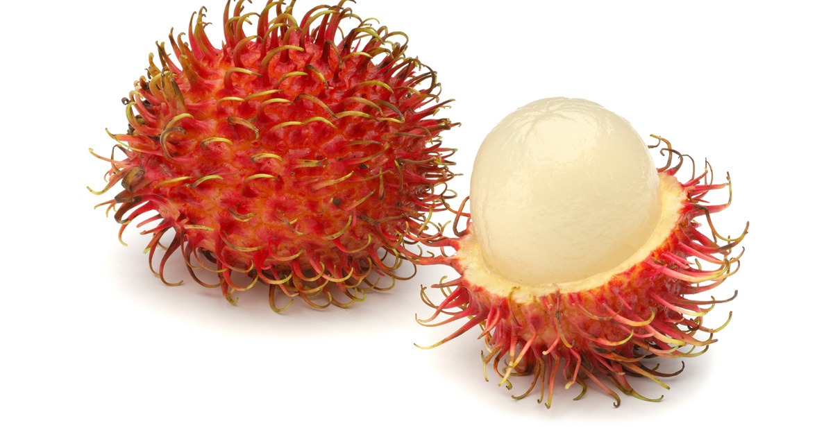 Фрукты тайланда рамбутан Фрукты тайланда рамбутан