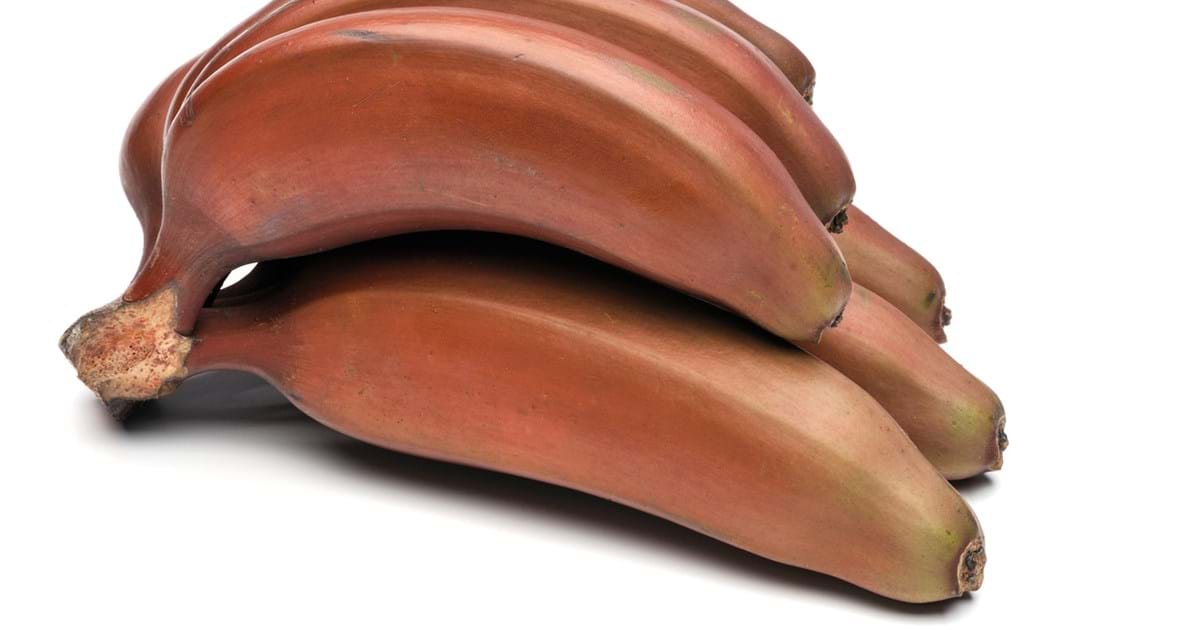 Red bananas are a touch more exclusive, – EAT