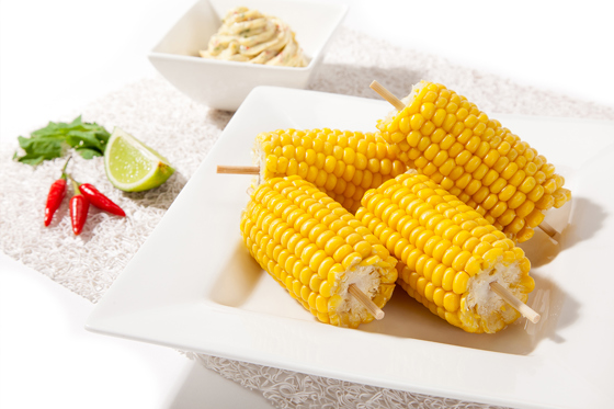 Suikermaïs Met Mexicaanse Boter