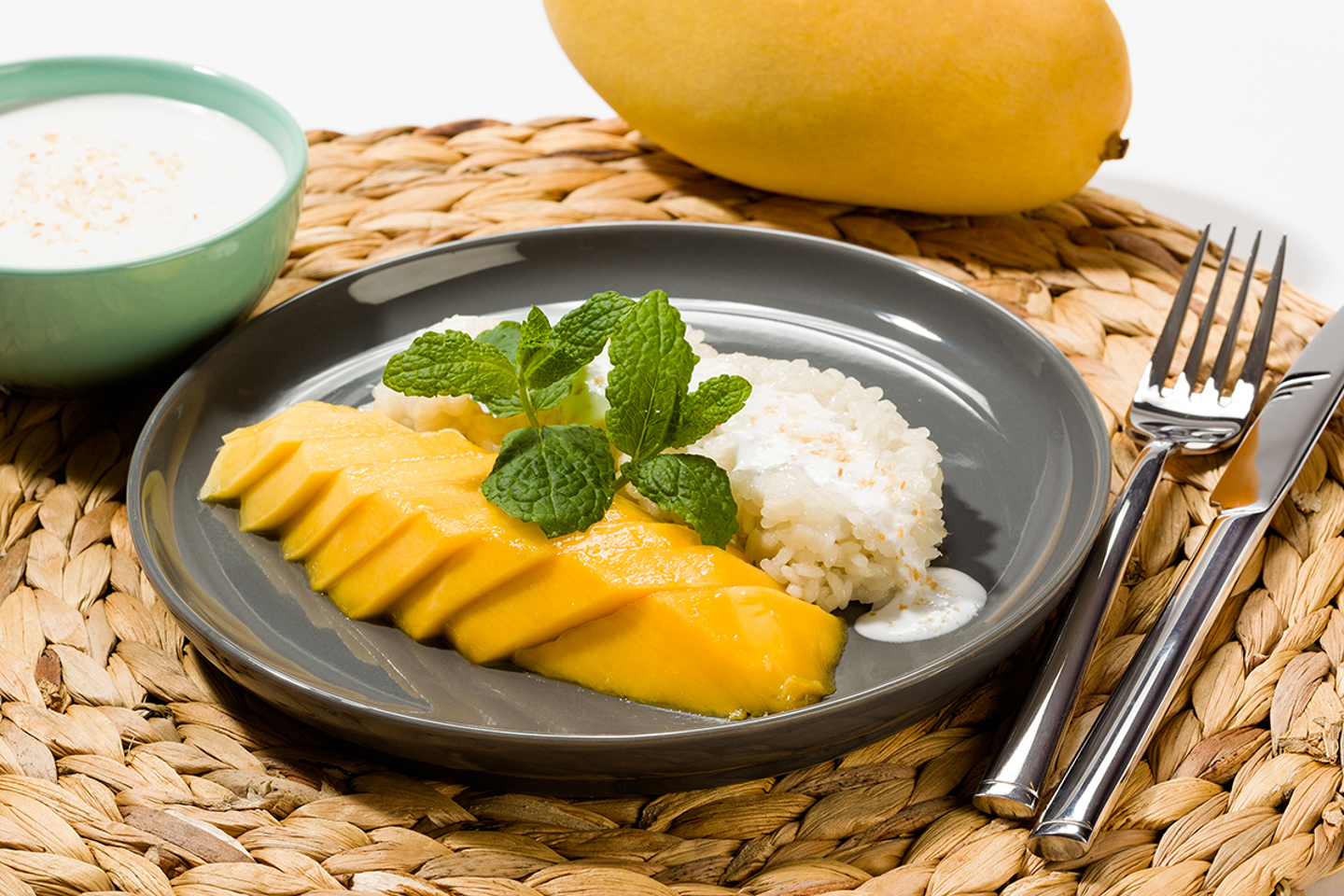 Kokosrijst met mango - EAT ME