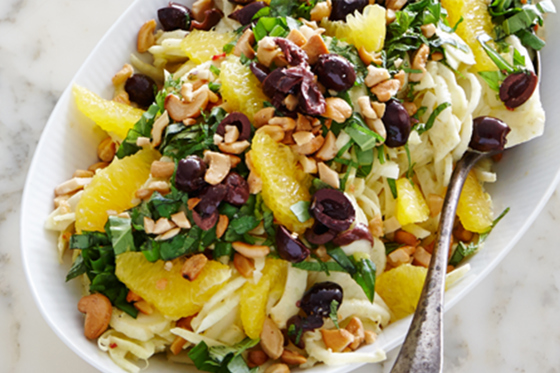 Venkelsalade Met Passievruchtendressing